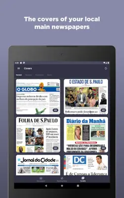 Journais do Brasil android App screenshot 0