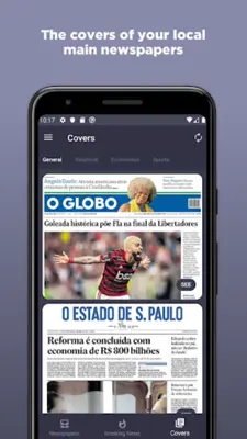 Journais do Brasil android App screenshot 10