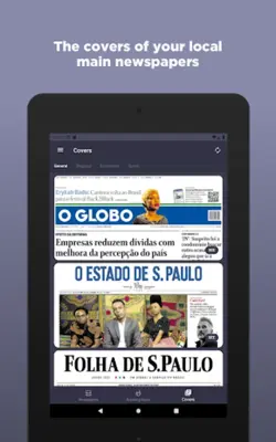 Journais do Brasil android App screenshot 5