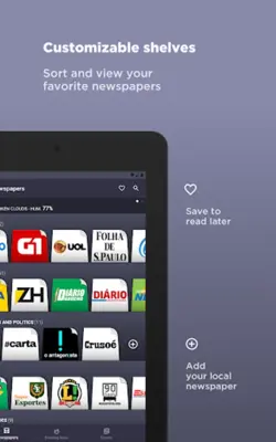 Journais do Brasil android App screenshot 8